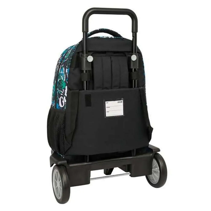 Училищна чанта с колелца Safta Go 33 x 45 x 22 cm Графити