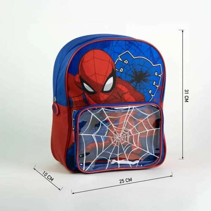 Училищна чанта Spider-Man Тъмно синьо