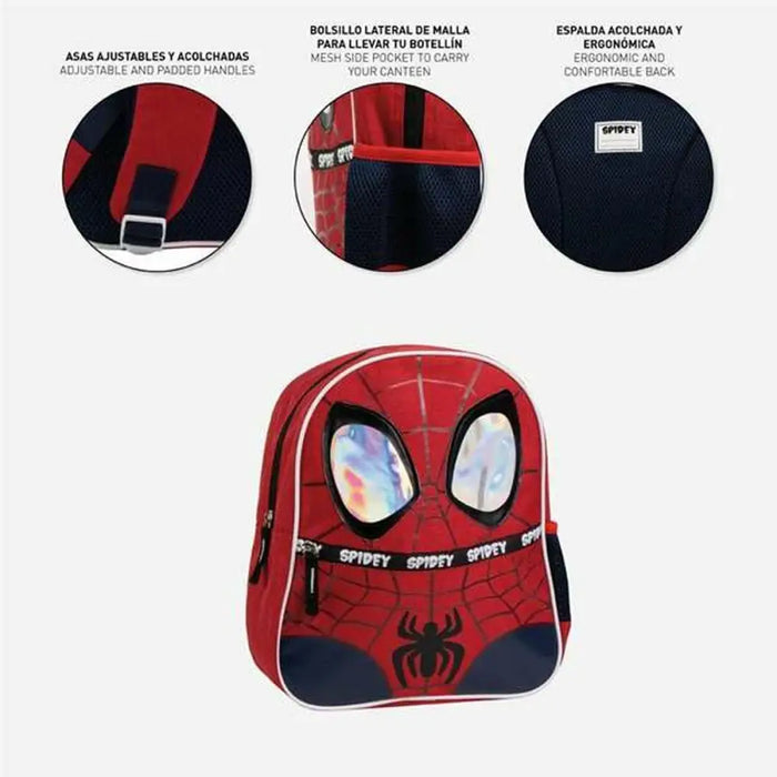 Училищна чанта Spidey Червен