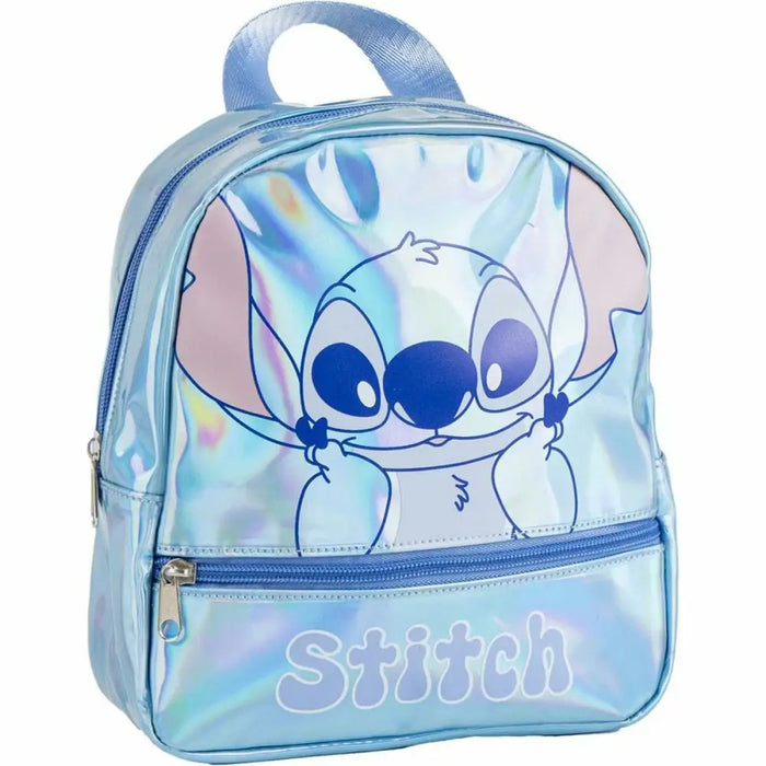 Училищна чанта Stitch Син