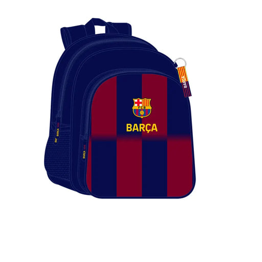 Училищна чанта F.C. Barcelona Син Кестен 32 x 38 x 12 cm