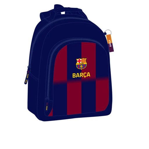 Училищна чанта F.C. Barcelona Син Кестен 32 x 42 x 15 cm