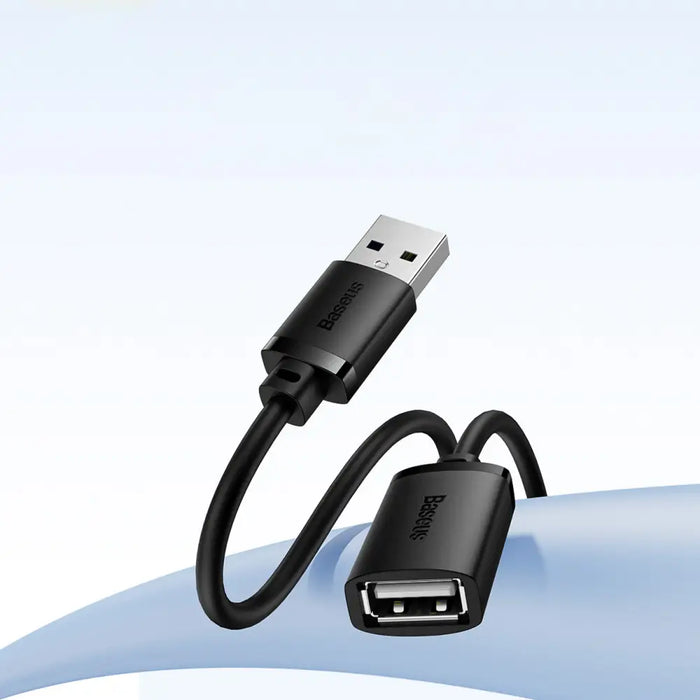 Удължителен кабел Baseus AirJoy Series USB 2.0 0.5m черен