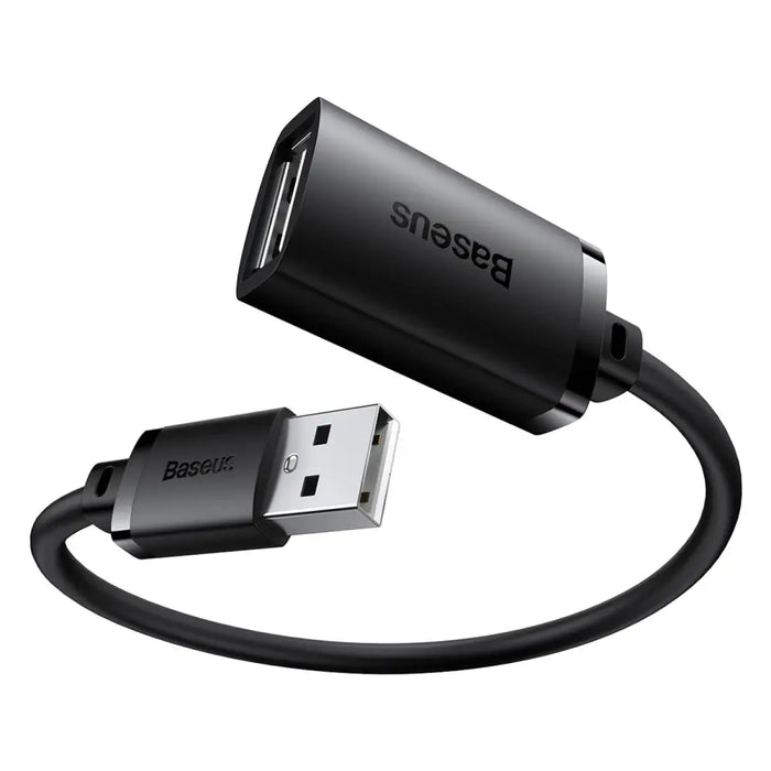 Удължителен кабел Baseus AirJoy Series USB 2.0 0.5m черен