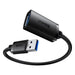 Удължителен кабел Baseus AirJoy Series USB 2.0 1.5m черен