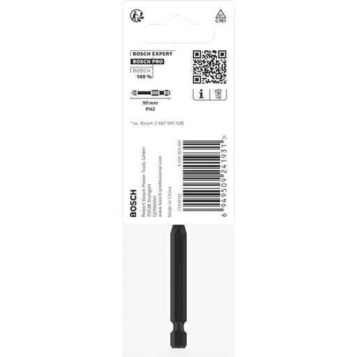 УДАРЕН БИТ PH2 90 ММ BOSCH PRO IMPACT