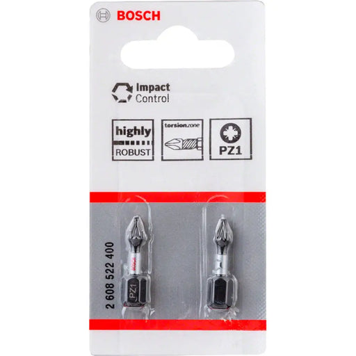 УДАРНИ БИТОВЕ PZ1 2 БРОЯ 25 ММ BOSCH IMPACT CONTROL