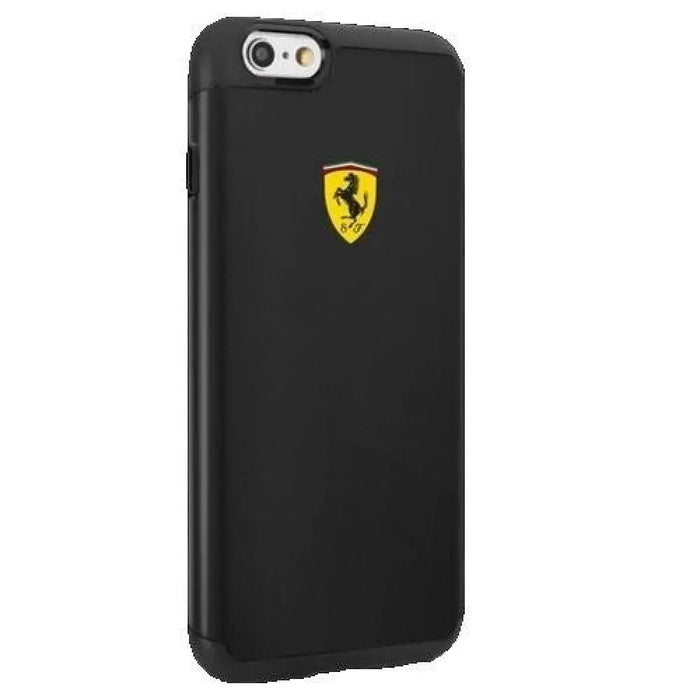 Удароустойчив кейс Ferrari FESPHCP6BK за Apple iPhone 6/6S