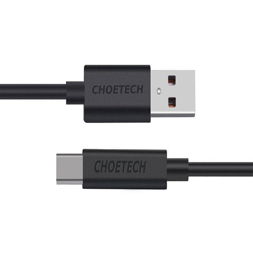 Удължителен кабел Choetech AC0003 USB-A към USB-C 2m черен
