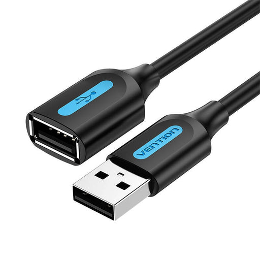 Удължителен кабел Vention CBIBD USB 2.0 0.5m черен