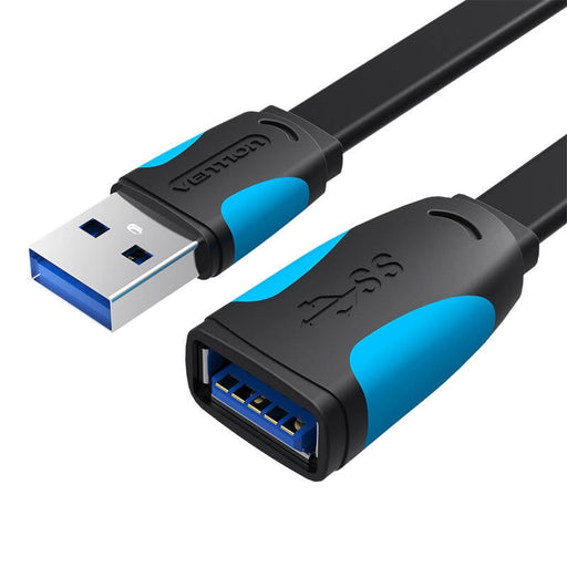 Удължителен кабел Vention VAS-A13-B100 USB 3.0 1m черен
