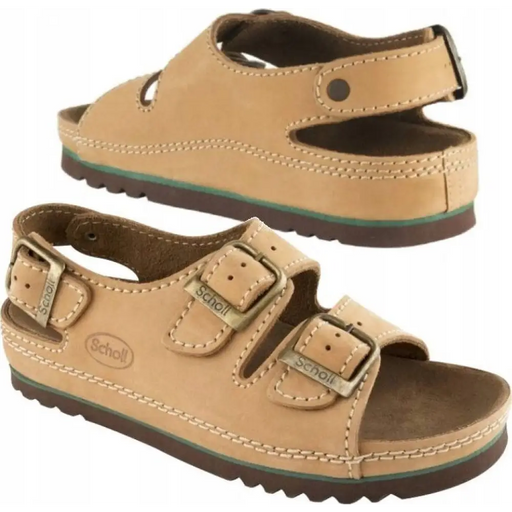 Удобни сандали Scholl AIR BAG BACK STRAP BRONZE 39