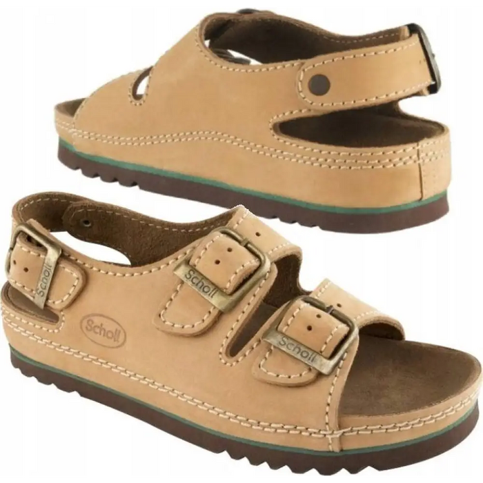 Удобни сандали Scholl AIR BAG BACK STRAP BRONZE 39