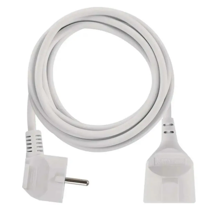 УДЪЛЖИТЕЛ 3 МЕТРА 1 ГНЕЗДО 1.5ММ² БЯЛ