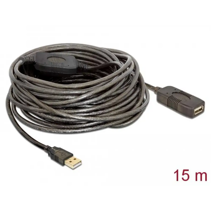 Удължителен кабел DeLock USB-A женско - USB-A мъжко USB 2.0