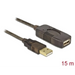 Удължителен кабел DeLock USB-A женско - USB-A мъжко USB 2.0