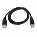 Удължител TooQ FS20200M-B 1,8 m USB Черен 1,8 m