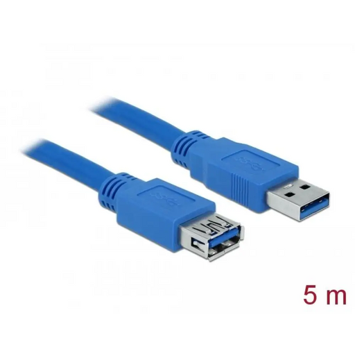 Удължителен кабел Delock USB A мъжко USB А женско 5
