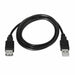 Удължител TooQ FS20200M-B 1,8 m USB Черен 1,8 m