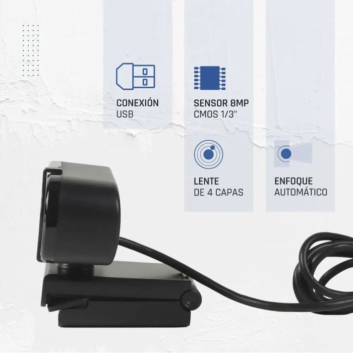 Уебкамера iggual IGG319949 4K Ultra HD