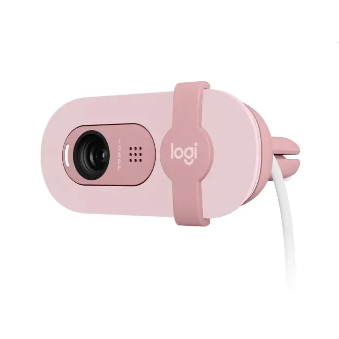 Уебкамера Logitech Brio 100 Full HD Webcam - ROSE