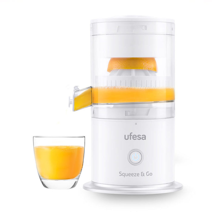 Сокоизстисквачка и Цитруспреса UFESA SQUEEZE & GO WH. 45 W, БЯЛ, 0.22 L