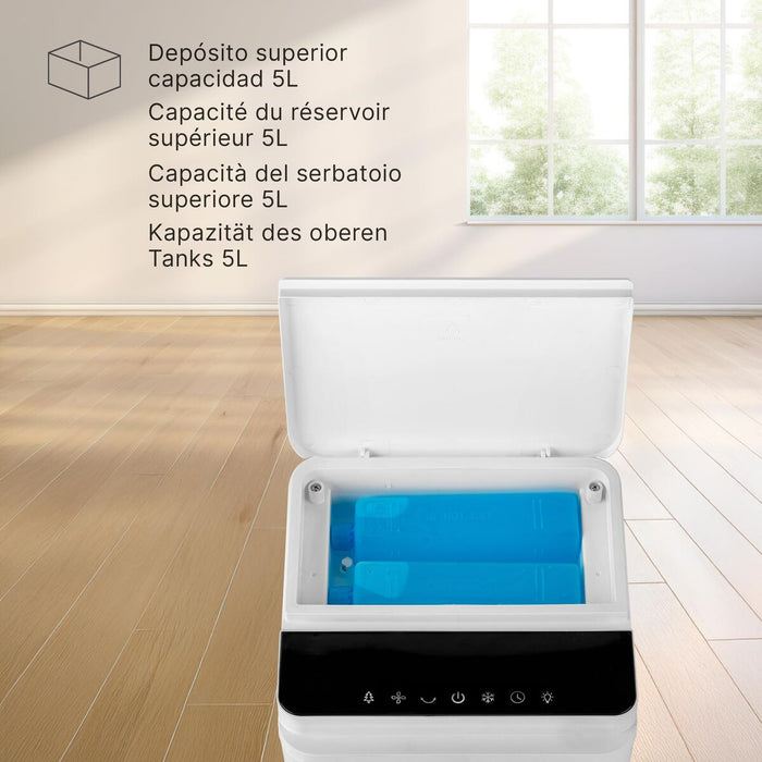 Преносим Изпарителен Климатик UFESA NARVIK Бял 60 W 5 L
