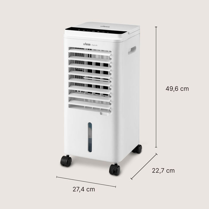 Преносим Изпарителен Климатик UFESA NARVIK Бял 60 W 5 L