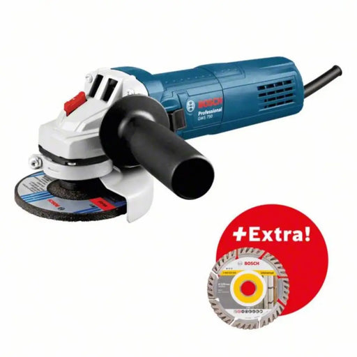 ЪГЛОШЛАЙФ BOSCH GWS 750 125 ММ С ДИСК