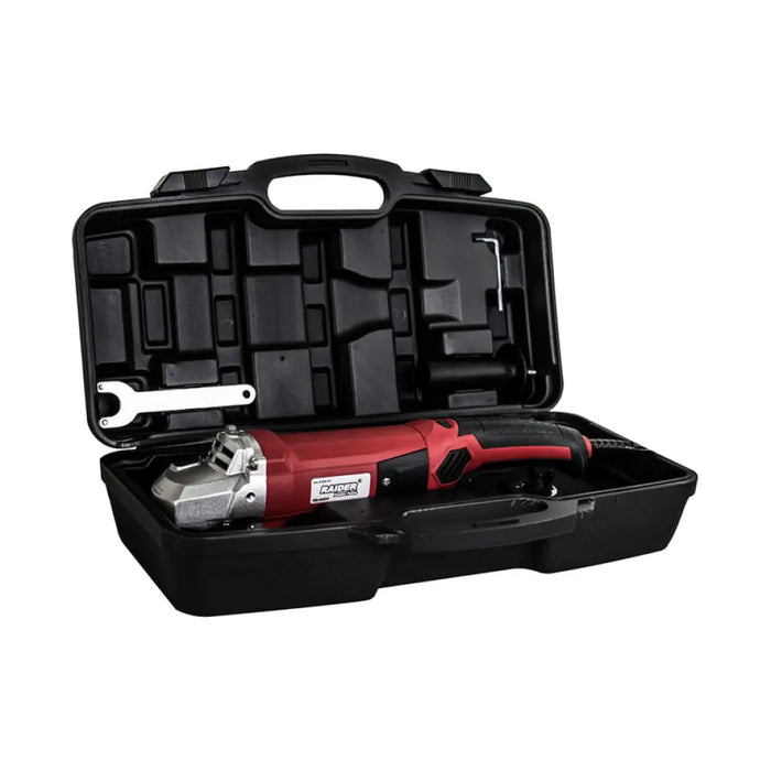 ЪГЛОШЛАЙФ RAIDER RD-AG54 125 мм 1200 W КУФАР