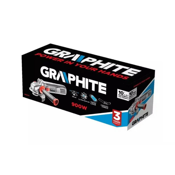 ЪГЛОШЛАЙФ GRAPHITE 59G187 125 мм 900 W