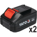 Ъглошлайф Yato YT-828295 1.26 кг