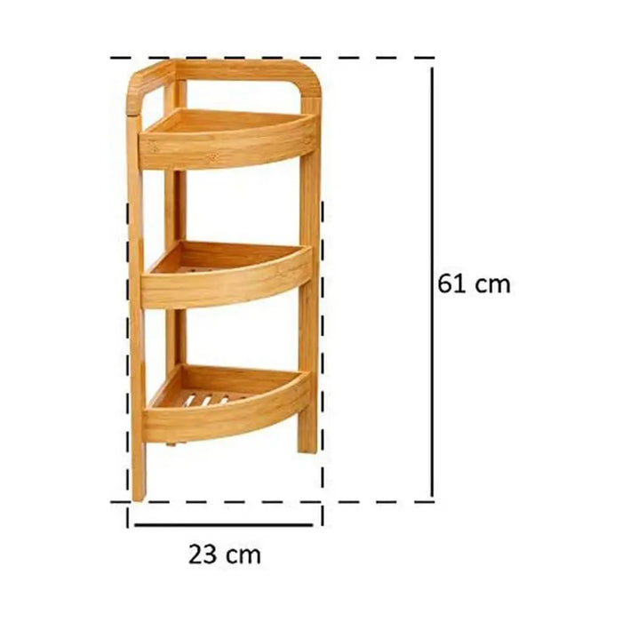 Ъглови Шкафове 5five Simply Smart 23 x 23 x 61 cm Кафяв 3