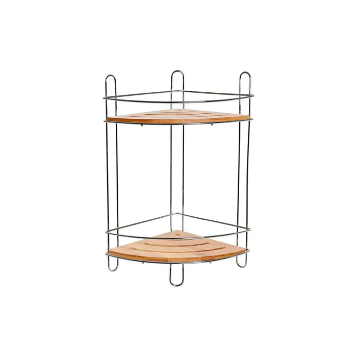 Ъглови Шкафове DKD Home Decor Естествен Бамбук Неръждаем