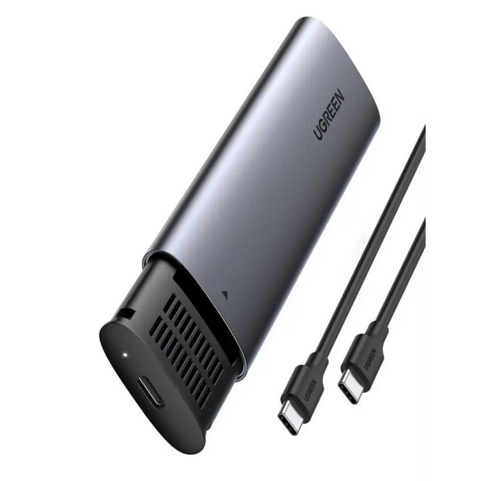 Ugreen 10902 корпус за SSD диск сив M.2