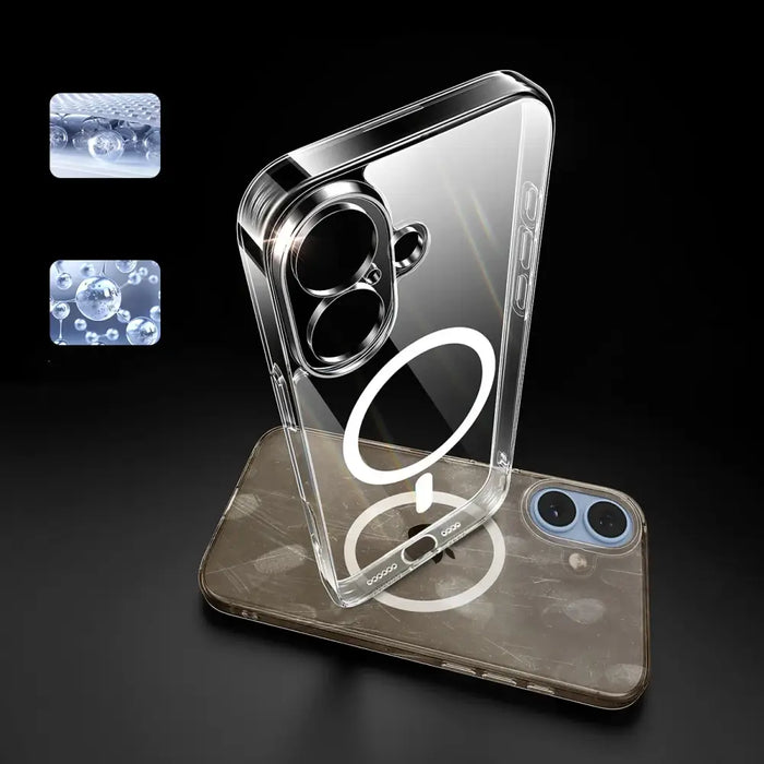 Ugreen Classy Clear Magnetic Case iPhone 16 - Прозрачен