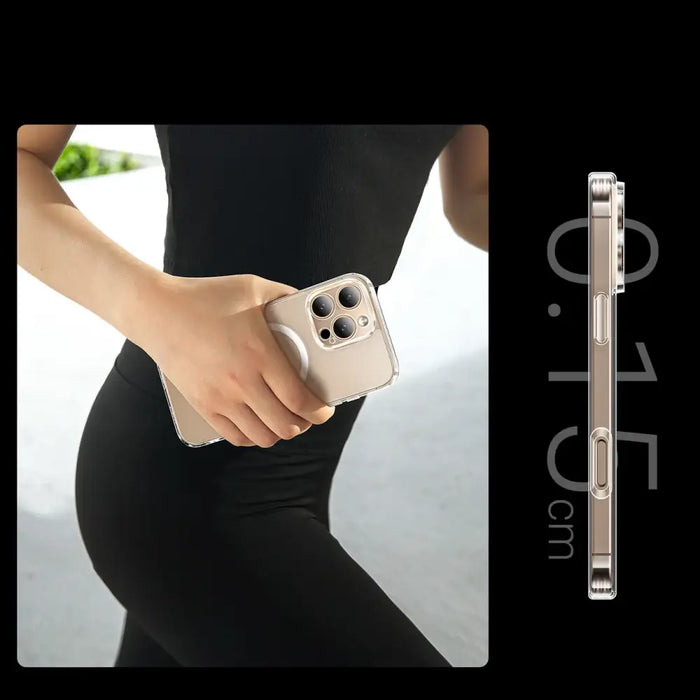 Ugreen Classy Clear Magnetic Case за iPhone 16 Pro