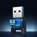 Ugreen CM591 USB-A Bluetooth 5.3 адаптер - черен