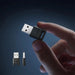Ugreen CM591 USB-A Bluetooth 5.3 адаптер - черен