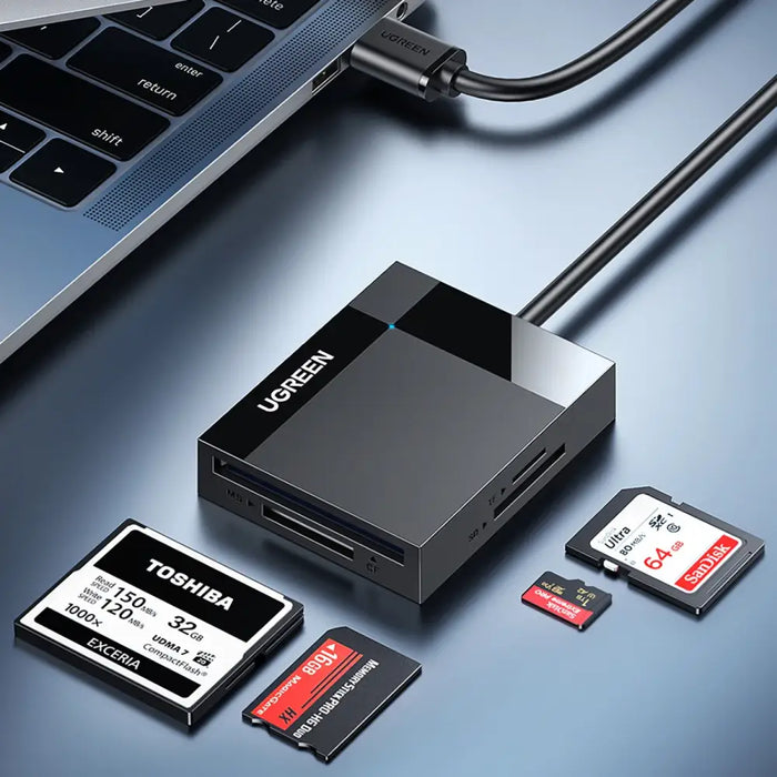 Ugreen CR125 30231 SD / micro SD / CF / MS четец на карти