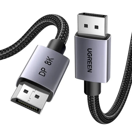 Ugreen DP120 DisplayPort 1.4 1m кабел - черен