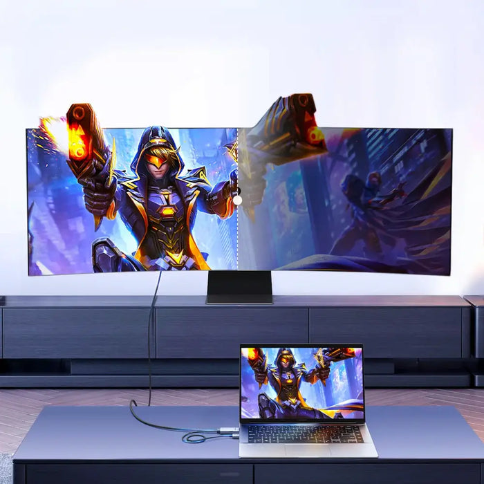 Ugreen HD169 HDMI към DisplayPort насочен кабел 4K@60Hz 2