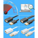 Ugreen кабелен адаптер USB (женски) - USB (мъжки) 2 м черен
