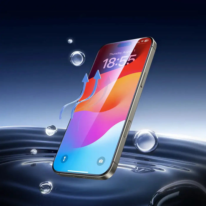 Ugreen SP630 закалено стъкло с монтажна рамка за iPhone 16
