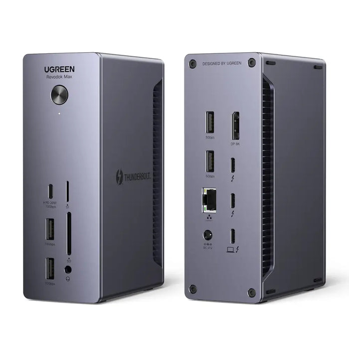 Ugreen U710 13in1 докинг станция 2x Thunderbolt 4 / 4x