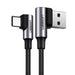 Ugreen ъглов кабел USB кабел - USB Type C Quick Charge 3.0