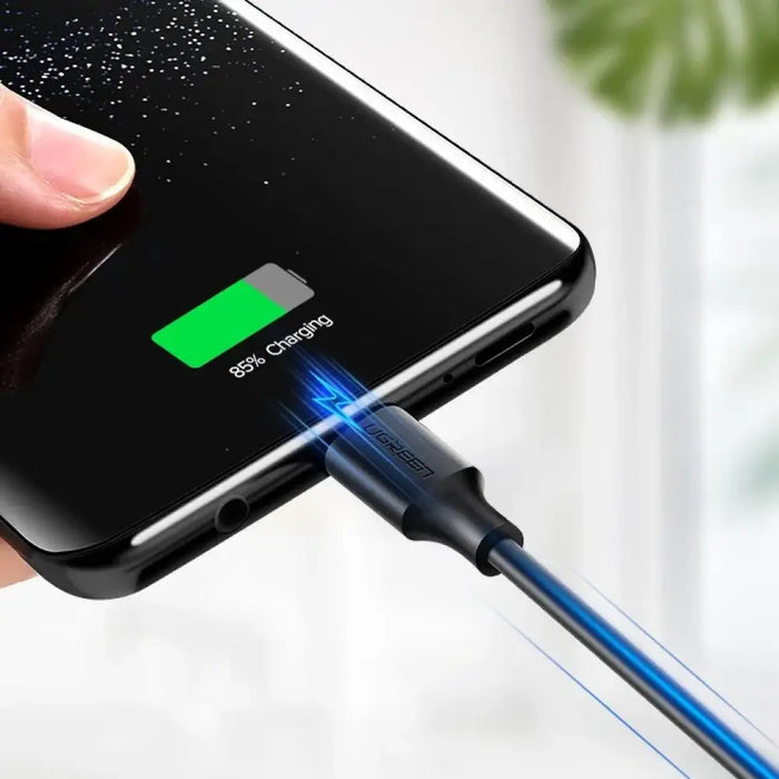 Ugreen US287 60117 USB-A / USB-C 3A кабел 1,5 м - черен