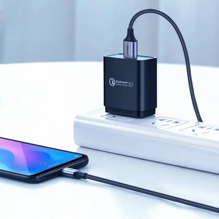 Ugreen US288 60124 USB-A / USB-C QC 3.0 3A кабел 0,25