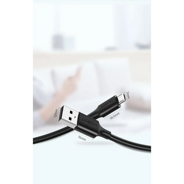 Ugreen US289 60138 micro USB / USB-A кабел 2м - черен