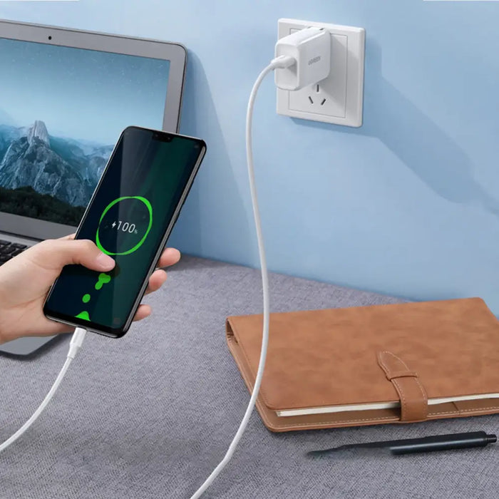 Ugreen US289 60141 micro USB / USB-A кабел 1м - бял